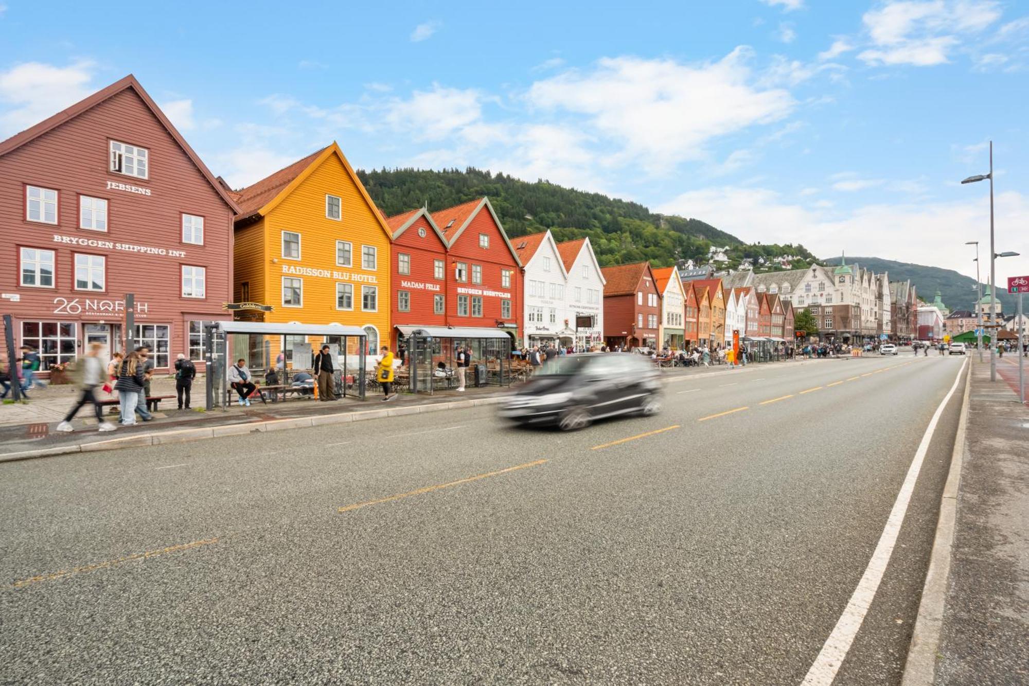 Budgetel- Kong Oscarsgate 44 Bergen Eksteriør billede